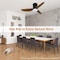 Ipower Ceiling Fan, 44 Inch, Wood Colorï¼Œ3 Blades HIFANXCEIL44WOOD - alternate 2
